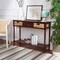 Safavieh Christa Console Table- Cherry - 31.5 x 13.4 x 44.5 in. AMH5737C - alternate 4